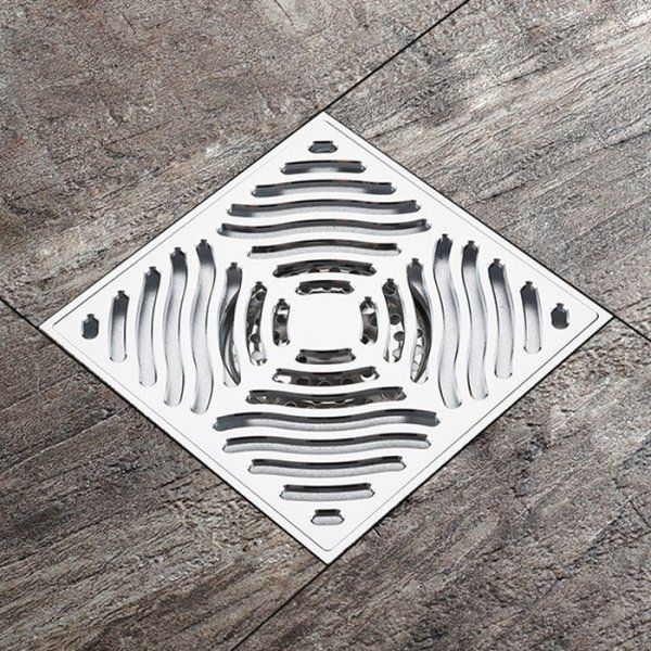 Душевой трап Gappo G8RW15PW50QH с решеткой