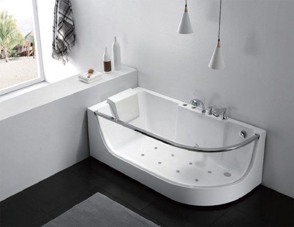 Акриловая ванна Gemy G9227 Milk SPA L