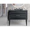 Тумба под раковину Berloni Bagno Suite Vintage SUVBS2C105С/190/SHALAO.190 100 черный матовый