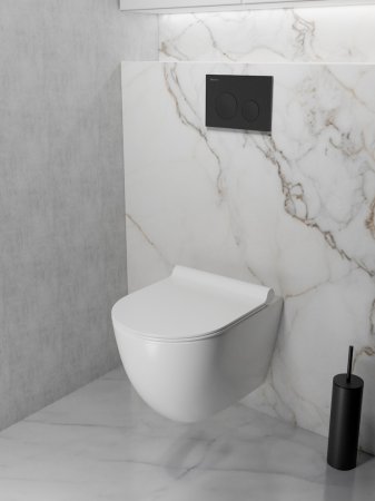 Клавиша смыва Knotlor BIS104BL, черный