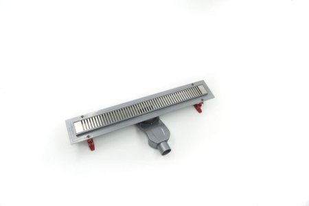 Дренажный канал Timo 65см с решеткой STRIP из нержавеющей стали Basic (BLSG-65 S50R)