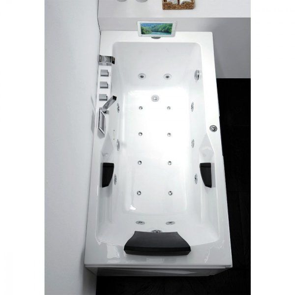 Акриловая ванна Gemy G9066 II O R с гидромассажем