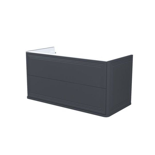 Тумба подвесная, 100 см, темно-серый, Oxford Neo, IDDIS, OXN10D0i95 подходит умыв. 0101000i28