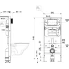 Инсталляция для унитаза Kludi Unifix 79101