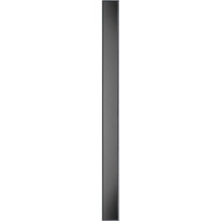 Решетка Tece TECEdrainline 600992 90 стекло черное