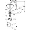 Смеситель Grohe Minta 32321DL2 медь матовая