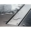Решетка  AlcaPlast POSH-850MN нержавеющая сталь матовый