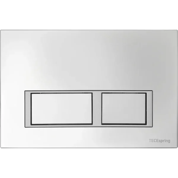 Инсталляция для унитаза Tece TECEspring V S401201 с кнопкой смыва, хром