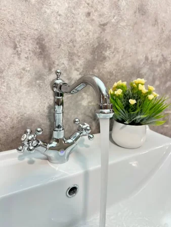 Смеситель для умывальника Ganzer GZ09012 хром