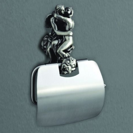 Держатель туалетной бумаги Art&Max Romantic AM-0819-T серебро