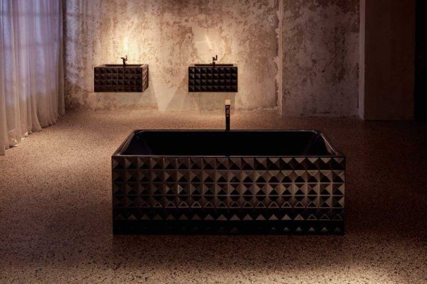 Ванна стальная Bette Loft Ornament 3172-056 CFXX6A 181x81 черный