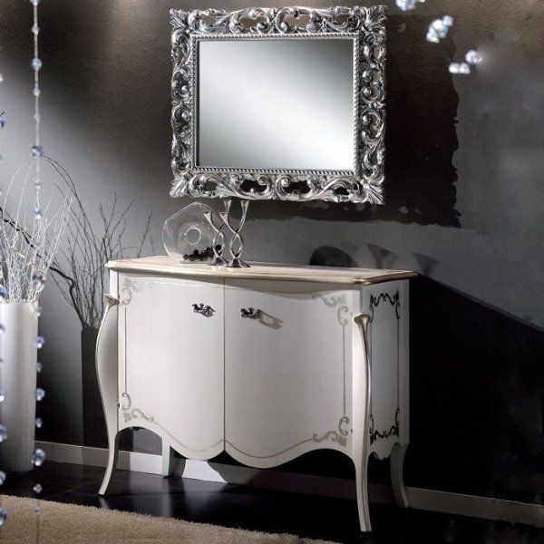 Зеркало Tiffany World Barocco 100 хром