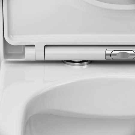 Унитаз-компакт без ободка с сиденьем микролифт AM.PM X-joy C85A8601SC