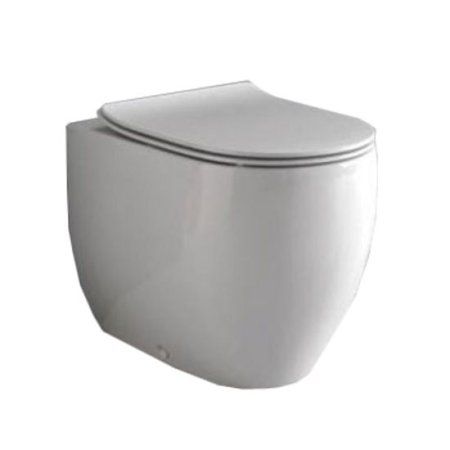 Унитаз приставной Kerasan Flo 311801 белый