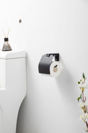 Держатель туалетной бумаги Frap F30603-6, черный