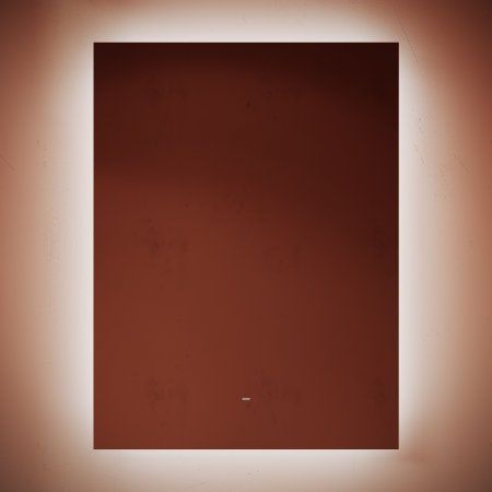 Зеркало для ванной комнаты SANCOS SQUARE 600х800 с подсветкой,  SQ600