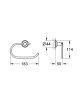 Держатель туалетной бумаги Grohe Essentials Authentic 40657001