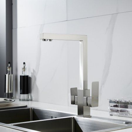 Смеситель для кухни Shevanik S1AG48YWL, Сатин