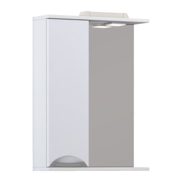 Шкаф VIGO навесной с зеркалом Callao 500 (левый) со спотом (z.CAL.50.L.El)