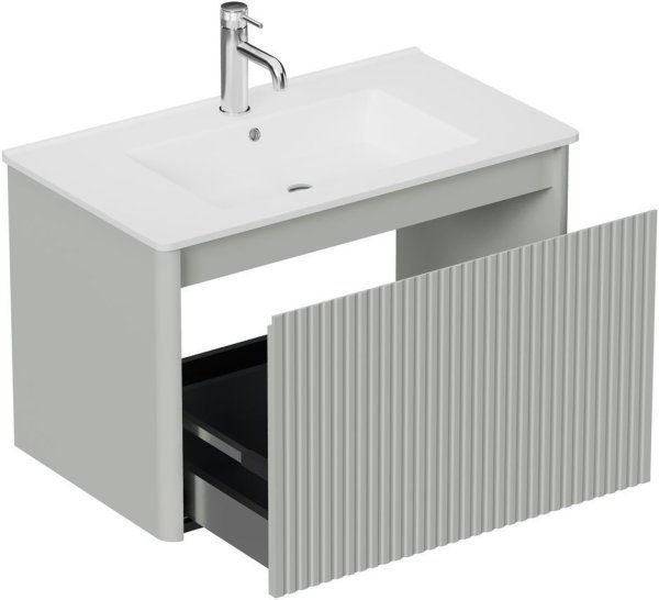 Тумба под раковину Allen Brau Gravity 80 1.370017.PWM папирус матовый