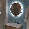 Зеркало с голосовым управлением и подогревом BelBagno SPC-RNG-700-LED-TCH-SND 70x70