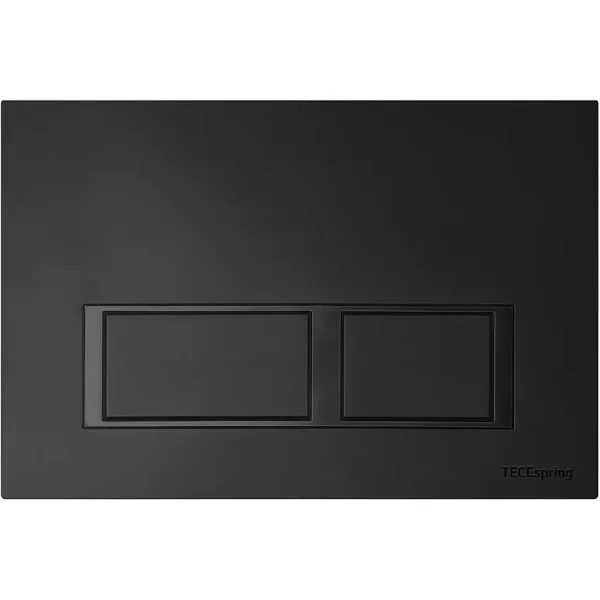 Инсталляция для унитаза Tece TECEspring V S401204 с кнопкой смыва, черный матовый