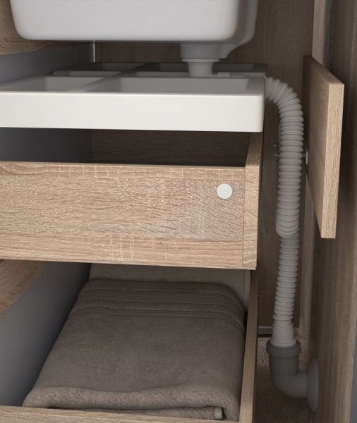 Тумба VIGO Grani 600-0-1 (Элина) подвесная дуб золотой (tp.GRI.ELI.60.1Y дуб золотой)