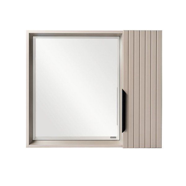 Зеркальный шкаф VIANT "Сицилия" 80 правый без света капучино 160x800x700 (VSIC80CAP-ZSH)