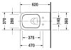 Унитаз подвесной Duravit DuraStyle 2542090000