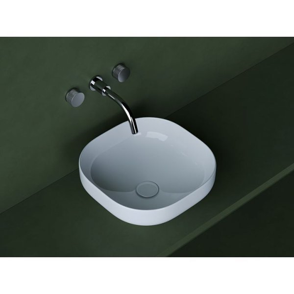 Раковина накладная Ceramica Nova Element CN5032 38x38x15 белый