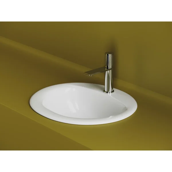 Раковина Ceramica Nova Sun CN6080 51,5x45,5 см, встраиваемая сверху, белый