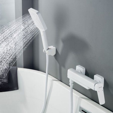 Смеситель для ванны Shevanik S9SC95QY2CTA, Белый