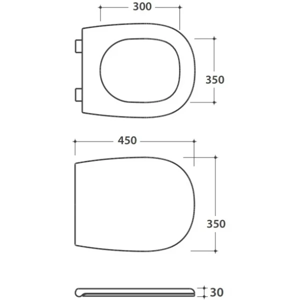 Сиденье для унитаза Globo Daily DNR20BI с микролифтом, белый