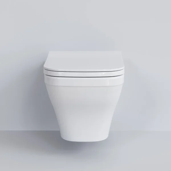 Унитаз подвесной Ambassador Benefit 203T20001R безободковый, белый глянец