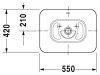 Раковина Duravit Bacino 0334520000