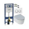 Комплект Geberit iCon Nr.3 500.060.TC.I инсталляция + унитаз подвесной + крышка-сиденье +клавиша