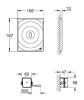 Кнопка смыва Grohe Tectron Surf 38699001