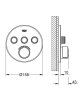 Смеситель Grohe Grohtherm SmartControl 29146000 для ванны с душем