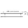 Подсветка для лотка AlcaPlast Alca Light AEZ123-850 красный
