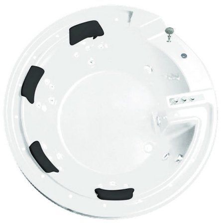 Акриловая ванна Gemy G9090 B с гидромассажем