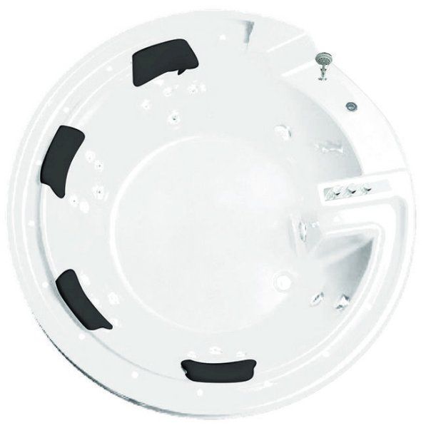 Акриловая ванна Gemy G9090 B с гидромассажем