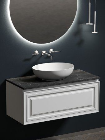 Столешница для ванной комнаты SANCOS  1000х460 ,  TT100A1