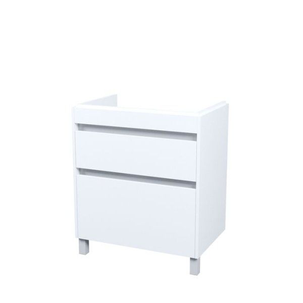 Тумба напольная, 70 см, белый, Zodiac X, IDDIS, ZDX70WFi95 подходит умыв. 4077000i28