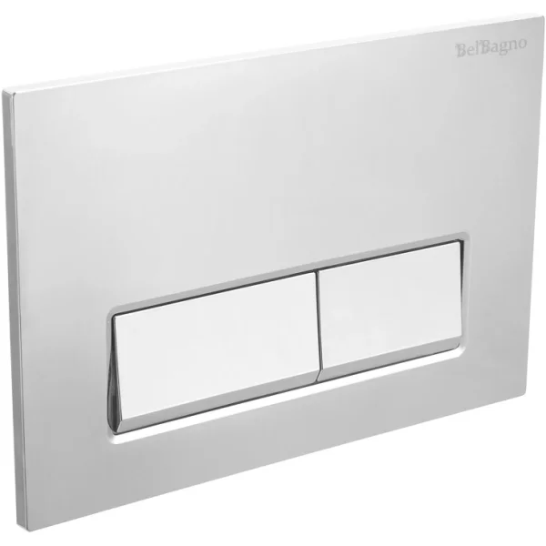 Кнопка смыва BelBagno BB-15R-CRM для инсталляции, хром