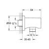 Шланговое подключение Grohe Rainshower 27057000
