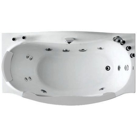 Акриловая ванна Gemy G9072 B R с гидромассажем