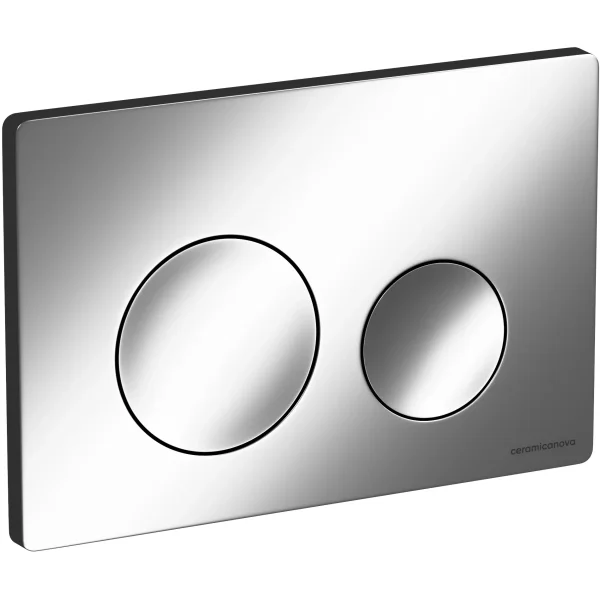 Кнопка смыва Ceramica Nova Balance Circle CN12-001M для инсталляции, матовый хром