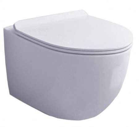 Унитаз подвесной Esbano Garcia безободковый, белый