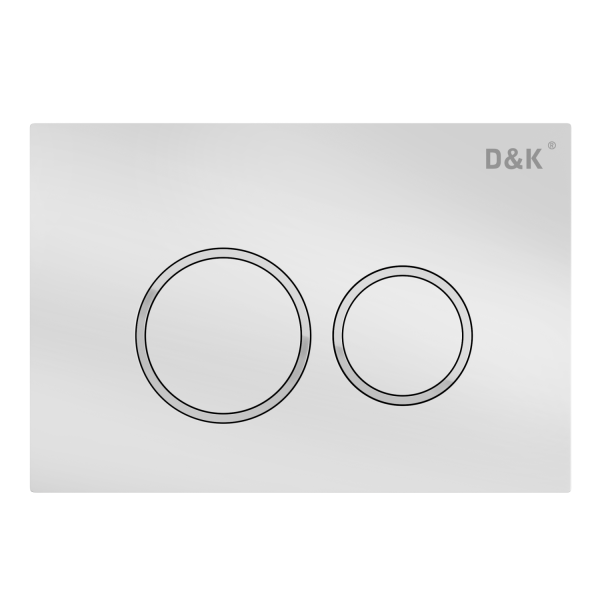 Клавиша смыва D&K Bayern (арт.инсталл DI8050127);белый (DB1529016)