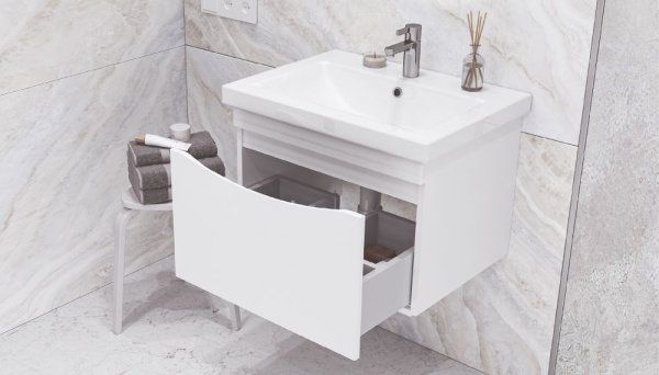 Тумба под раковину Velvex Vizo 60.1Y навесная (tpVIZ.60.1Y-21)